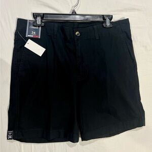 Black casuals shorts with a 7" inseam #shorts
